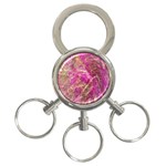 Pink blend 3-Ring Key Chain