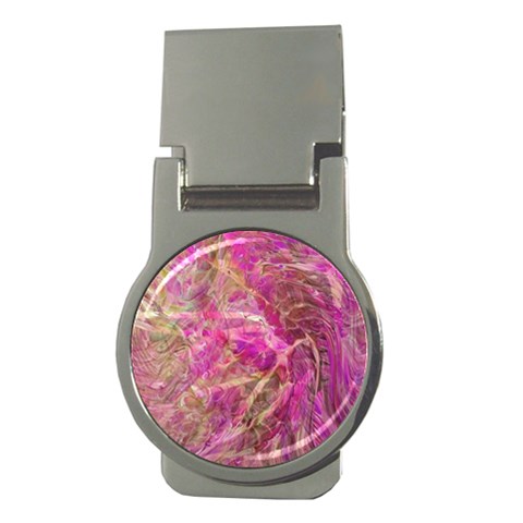 Pink blend Money Clips (Round)  from ArtsNow.com Front