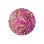 Pink blend Magnet 3  (Round)