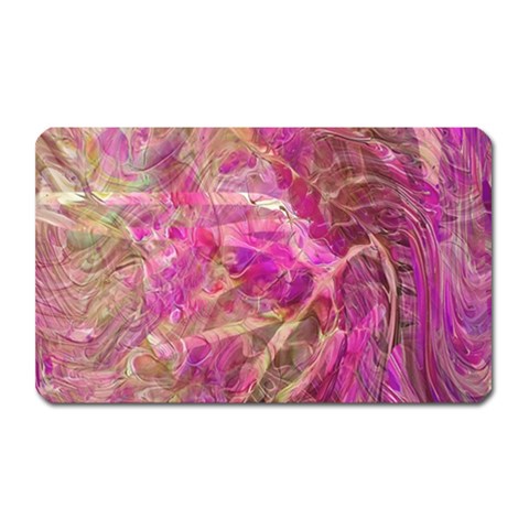 Pink blend Magnet (Rectangular) from ArtsNow.com Front