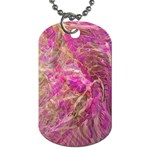 Pink blend Dog Tag (One Side)