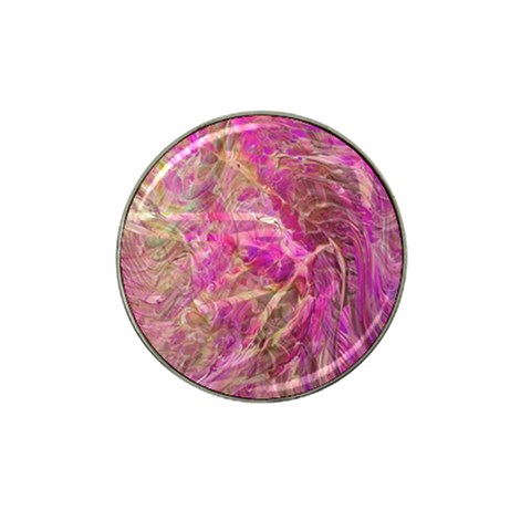 Pink blend Hat Clip Ball Marker from ArtsNow.com Front