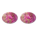 Pink blend Cufflinks (Oval)
