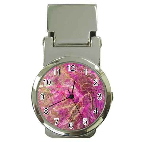 Pink blend Money Clip Watches from ArtsNow.com Front