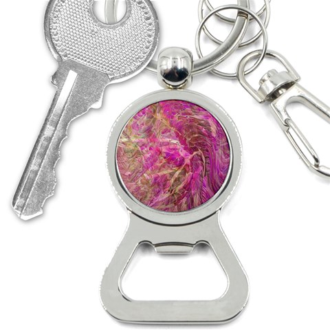Pink blend Bottle Opener Key Chain from ArtsNow.com Front