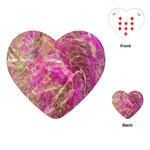 Pink blend Playing Cards Single Design (Heart)