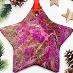 Pink blend Star Ornament (Two Sides)