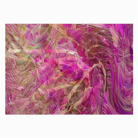 Pink blend Large Glasses Cloth (2 Sides) from ArtsNow.com Front