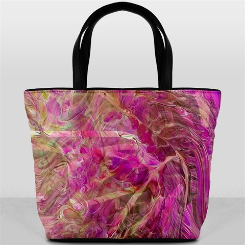Pink blend Bucket Bag from ArtsNow.com Front