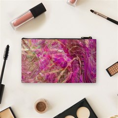 Pink blend Cosmetic Bag (Small) from ArtsNow.com Back