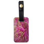Pink blend Luggage Tag (one side)