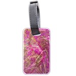 Pink blend Luggage Tag (two sides)