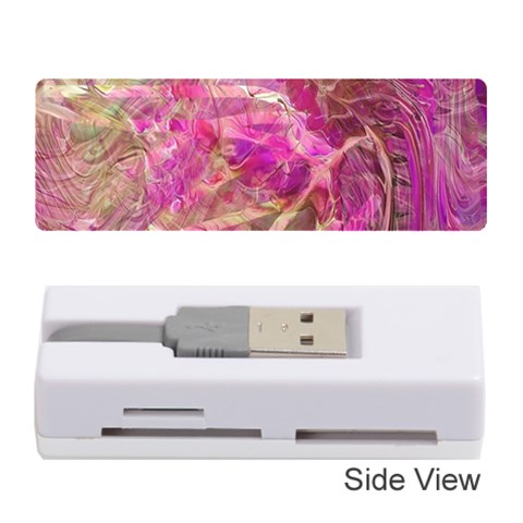 Pink blend Memory Card Reader (Stick) from ArtsNow.com Front