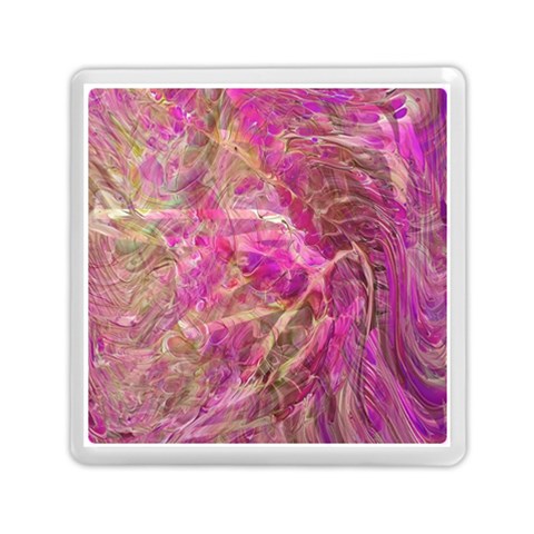 Pink blend Memory Card Reader (Square) from ArtsNow.com Front