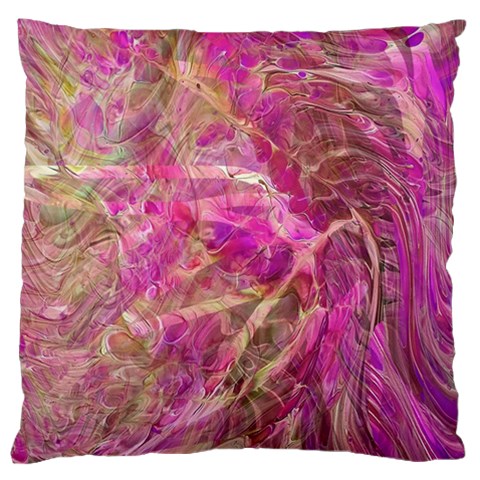 Pink blend Large Cushion Case (Two Sides) from ArtsNow.com Front
