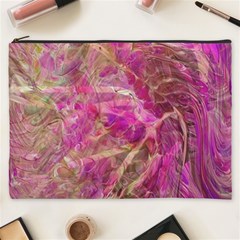 Pink blend Cosmetic Bag (XXXL) from ArtsNow.com Front