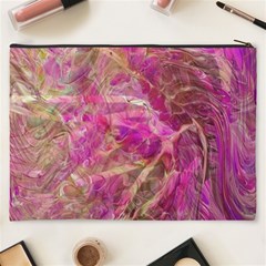 Pink blend Cosmetic Bag (XXXL) from ArtsNow.com Back