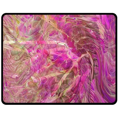 Pink blend 60  x 50  Two Sides Fleece Blanket (Medium) from ArtsNow.com 58.8 x47.4  Blanket Front