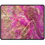 Pink blend 60  x 50  Two Sides Fleece Blanket (Medium)