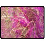 Pink blend 80  x 56  Two Sides Fleece Blanket (Large)