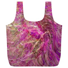 Pink blend Full Print Recycle Bag (XL) from ArtsNow.com Back