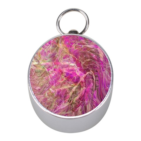 Pink blend Mini Silver Compasses from ArtsNow.com Front