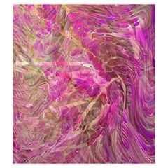 Pink blend Drawstring Pouch (Medium) from ArtsNow.com Back