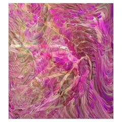 Pink blend Drawstring Pouch (Large) from ArtsNow.com Front