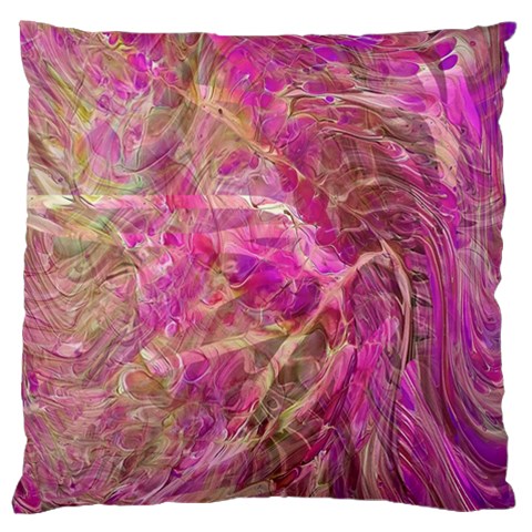 Pink blend Standard Premium Plush Fleece Cushion Case (Two Sides) from ArtsNow.com Front