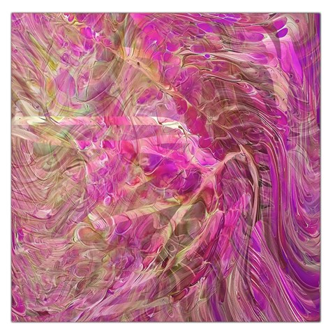Pink blend 36  x 36  Square Satin Scarf from ArtsNow.com Front