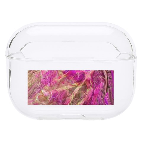 Pink blend Hard PC AirPods Pro Case from ArtsNow.com Front