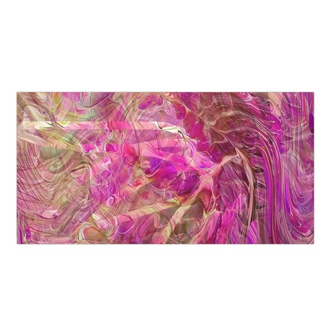Pink blend Satin Shawl 45  x 80  from ArtsNow.com Front