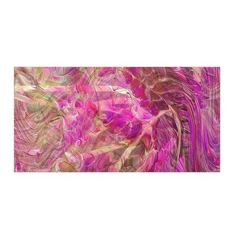 Pink blend Satin Wrap 35  x 70  from ArtsNow.com Front