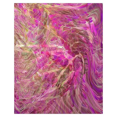 Pink blend Drawstring Pouch (XL) from ArtsNow.com Front
