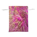 Pink blend Lightweight Drawstring Pouch (S)