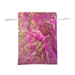 Pink blend Lightweight Drawstring Pouch (L)