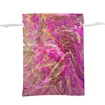 Pink blend Lightweight Drawstring Pouch (XL)