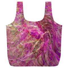 Pink blend Full Print Recycle Bag (XXL) from ArtsNow.com Back