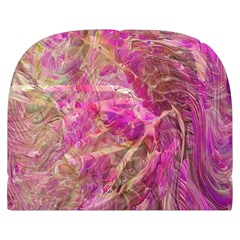 Pink blend Make Up Case (Small) from ArtsNow.com Back