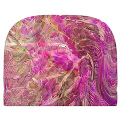 Pink blend Make Up Case (Large) from ArtsNow.com Back
