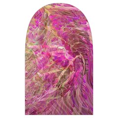 Pink blend Microwave Oven Glove from ArtsNow.com Back