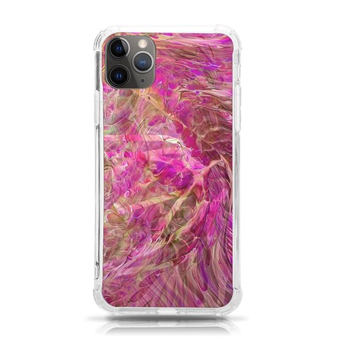 Pink blend iPhone 11 Pro Max 6.5 Inch TPU UV Print Case from ArtsNow.com Front