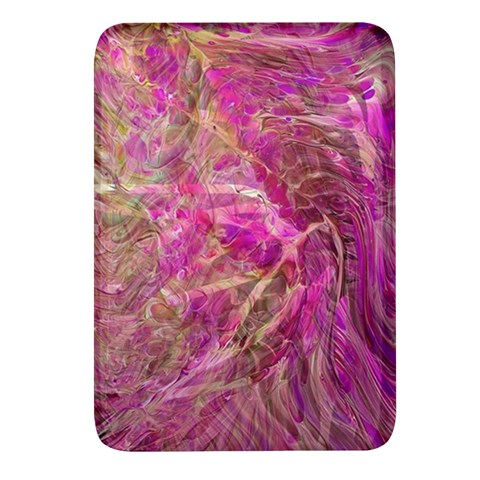 Pink blend Rectangular Glass Fridge Magnet (4 pack) from ArtsNow.com Front