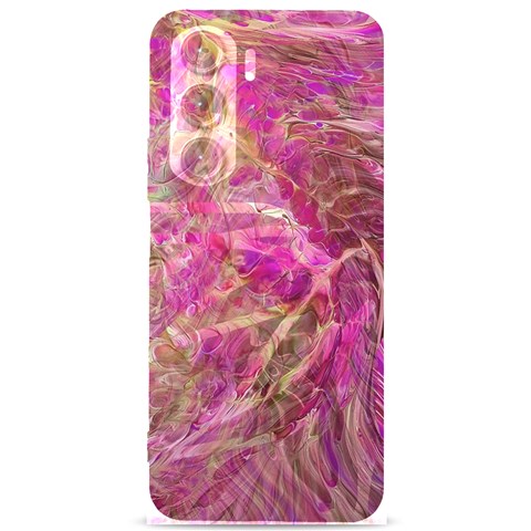 Pink blend Samsung Galaxy S24 Plus 6.7 Inch Black TPU UV Case from ArtsNow.com Front