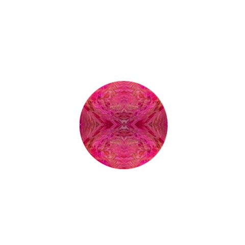Pink Pour  1  Mini Buttons from ArtsNow.com Front