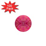 Pink Pour  1  Mini Magnets (100 pack) 
