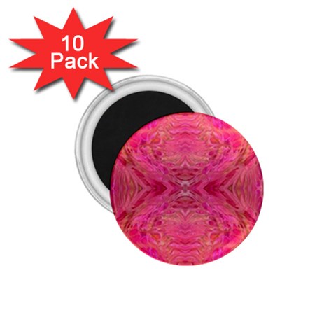 Pink Pour  1.75  Magnets (10 pack)  from ArtsNow.com Front