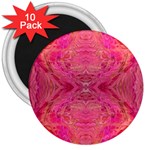 Pink Pour  3  Magnets (10 pack) 