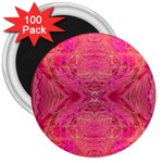 Pink Pour  3  Magnets (100 pack)