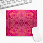 Pink Pour  Large Mousepad